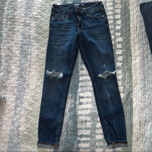 Dark blue Old navy Rockstar skinny Jeans